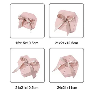 Pink gift boxes wholesale