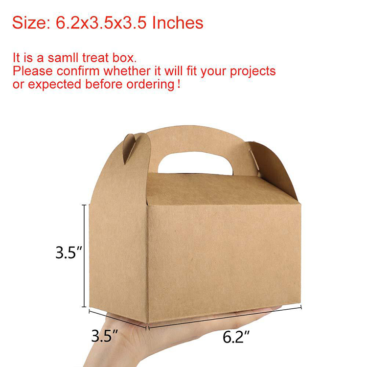 craft paper box for cake