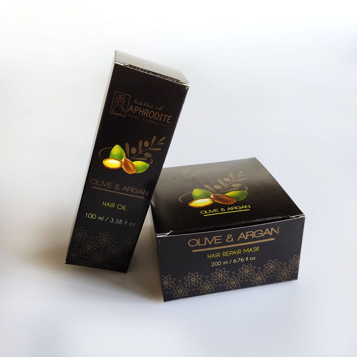Custom Olive Oil Conditioner Packing Boxes