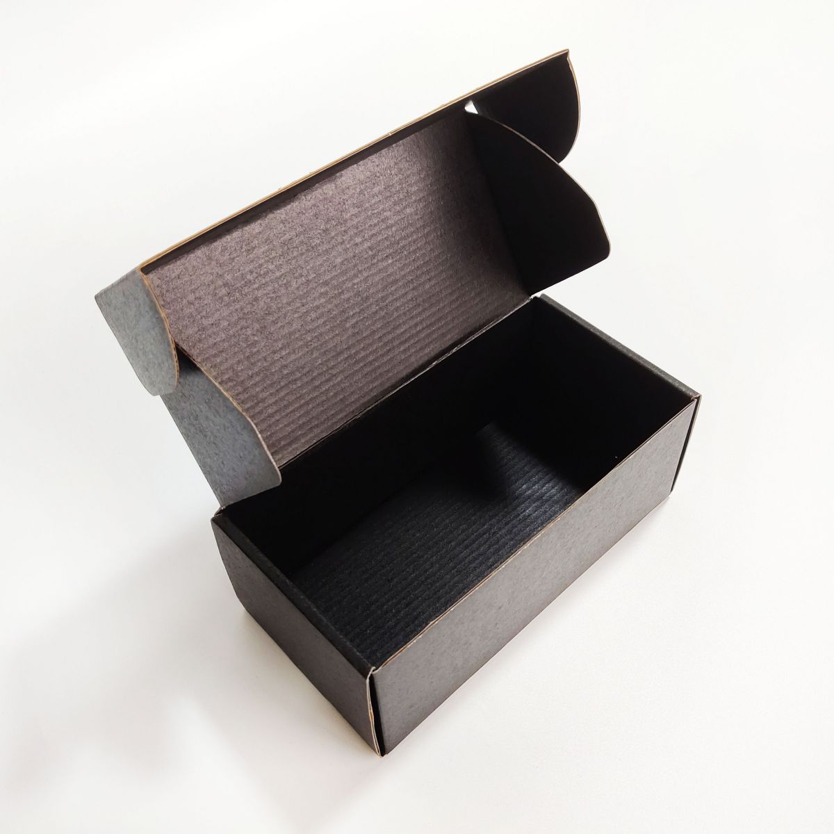 Custom Own Logo Cardboard Black Gift Packaging Folding Box - Bavora