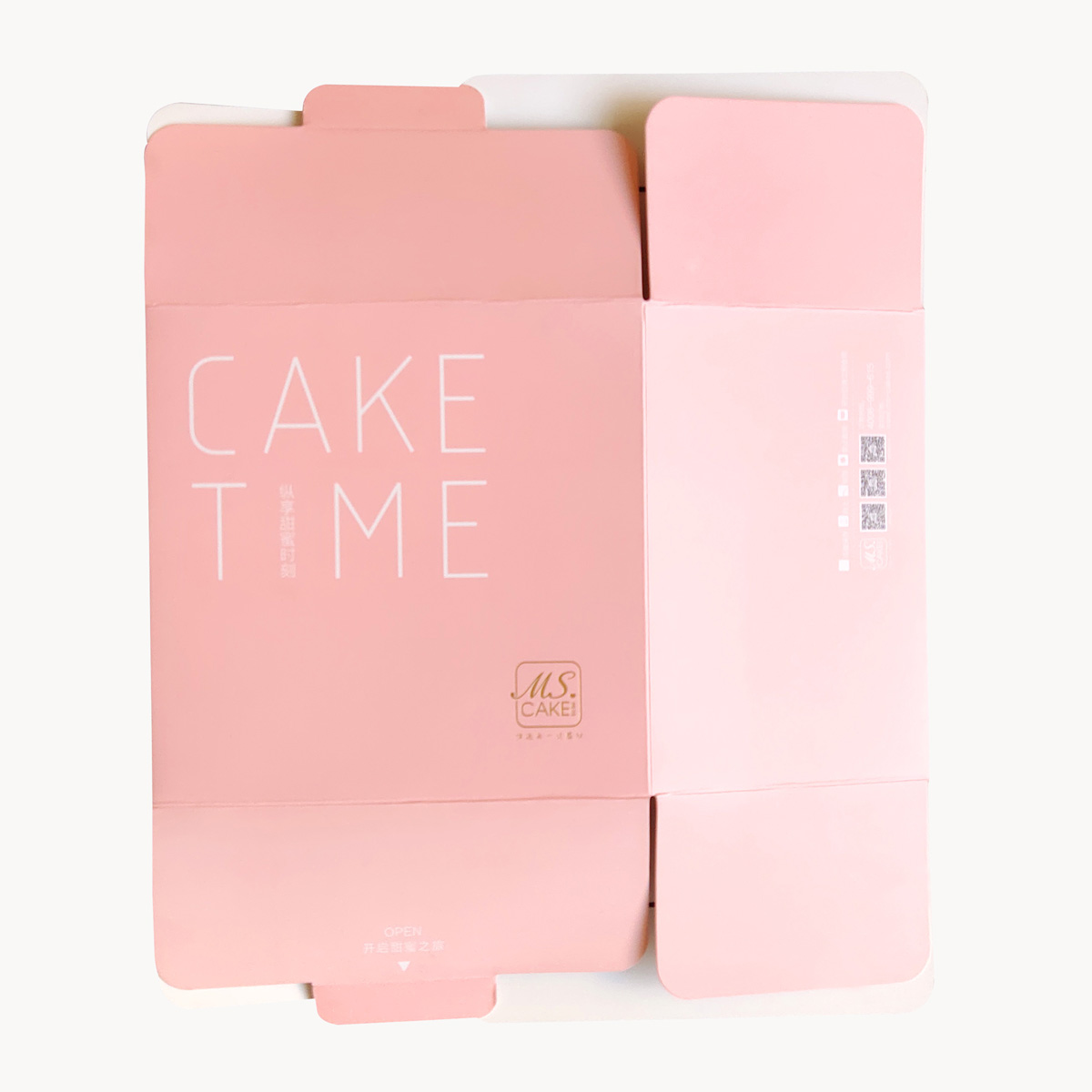 Cake Package Food Folding Box
