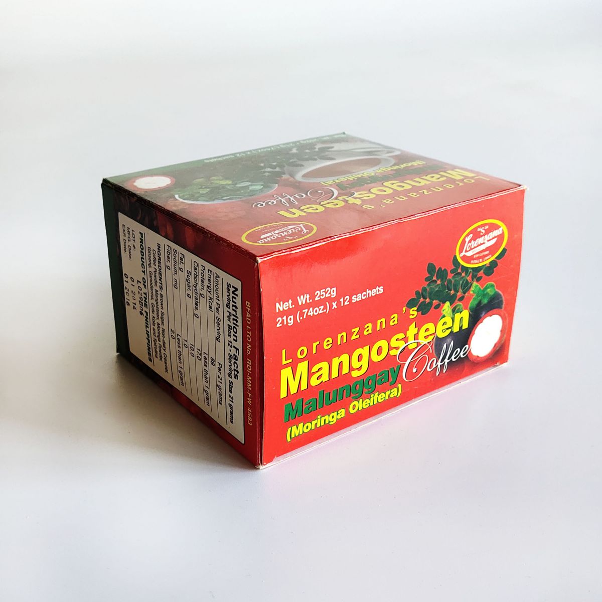 Custom Packing Box-Mangosteen Coffee Packing Boxes