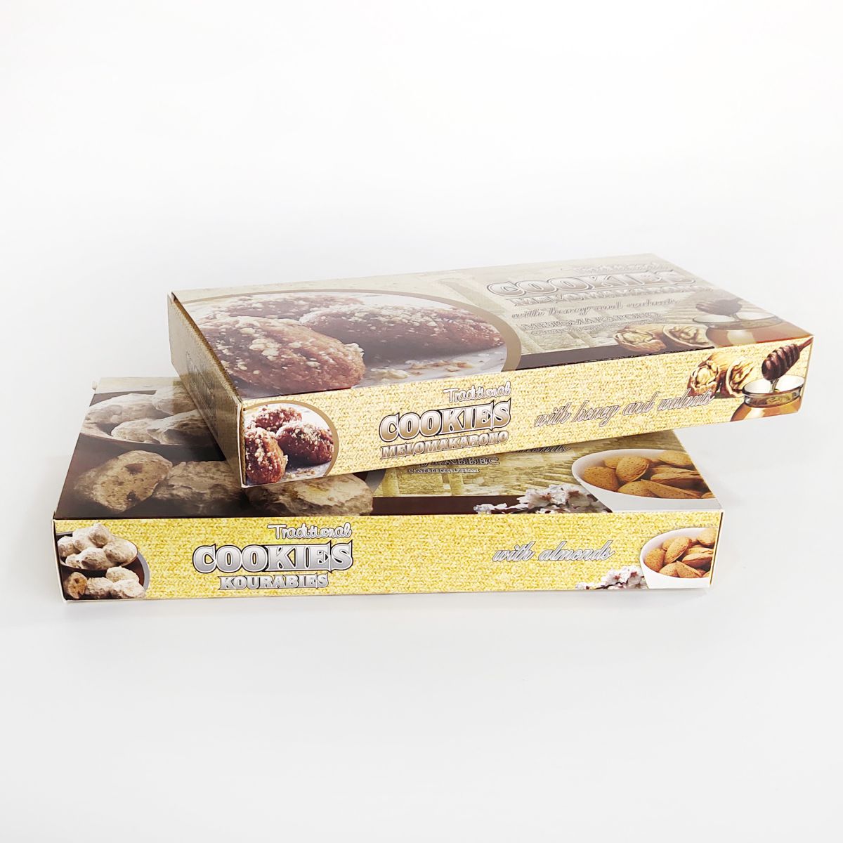 Printed Cookies and Biscuit Packaging Boxes