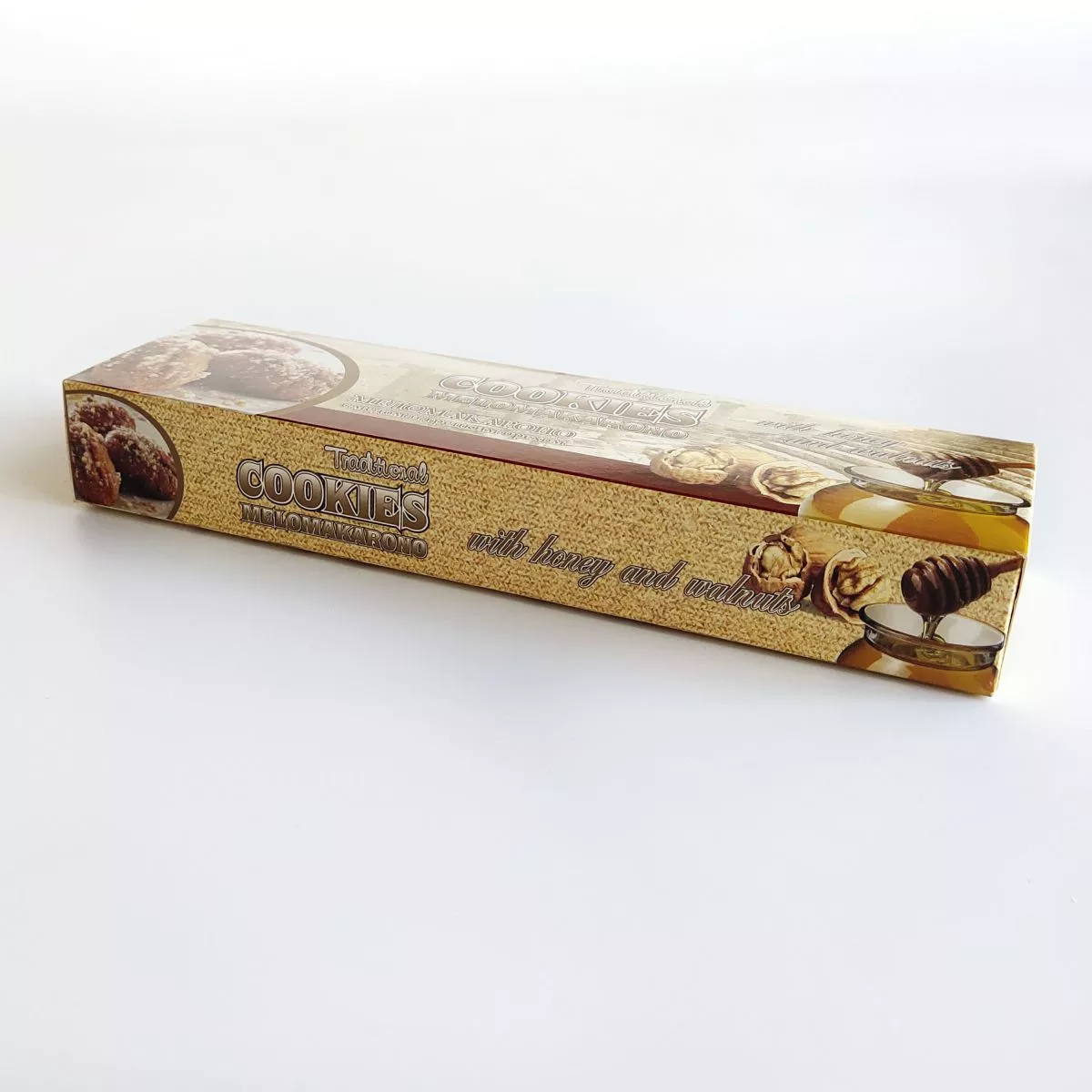 SB011 Honey Cookies - Melomakarona Paper Packing Box