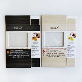 Custom Colour Mist Food Colour Spray Packing Box