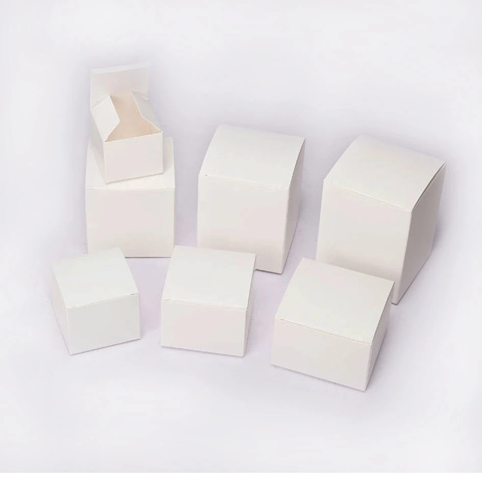 PB102 White Folding Boxes