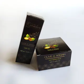 Custom Olive Oil Conditioner Packing Boxes