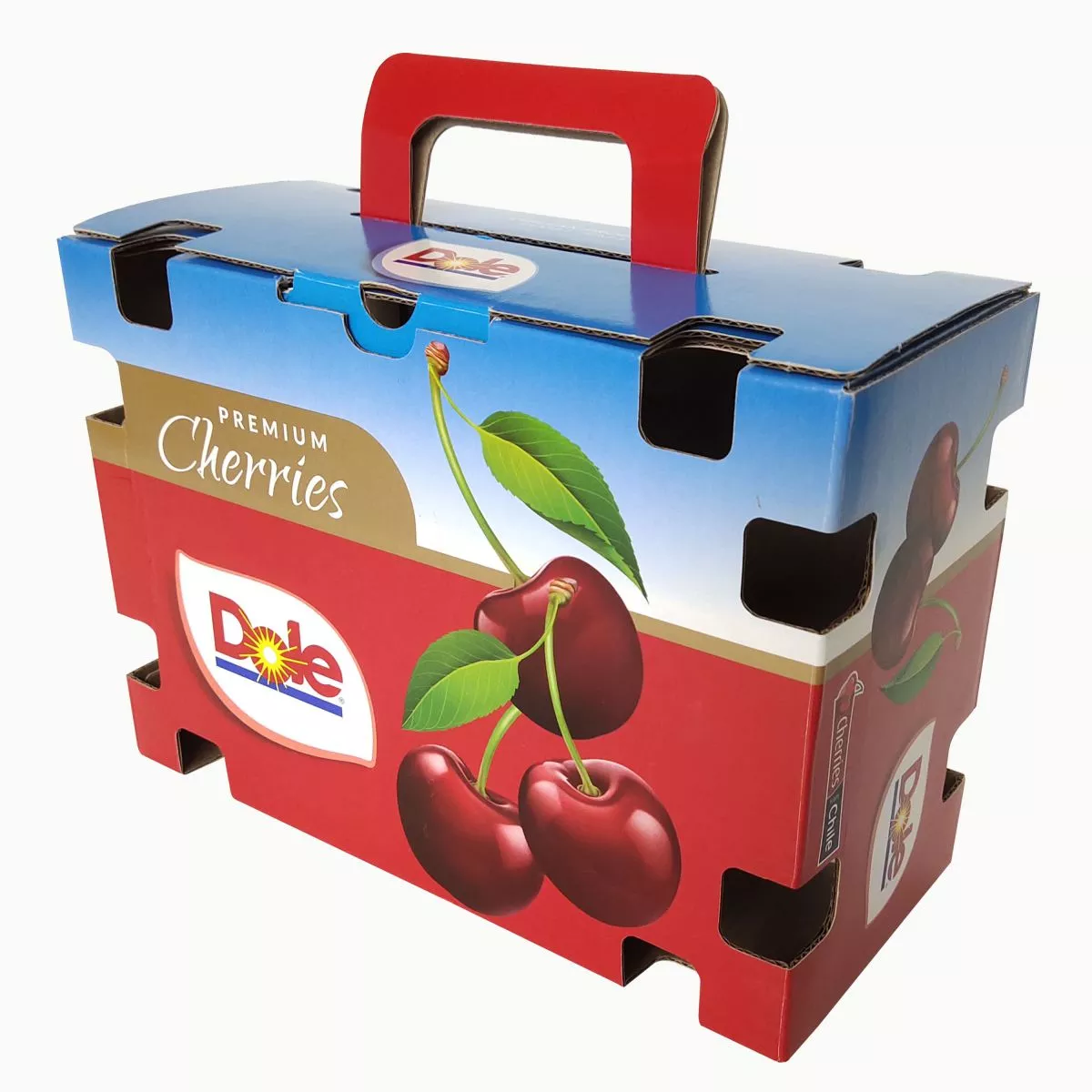 SB006 cherry corrugated carton