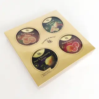 Cavendish&Harvey Mixed Fruit Drops Paper Packing Box
