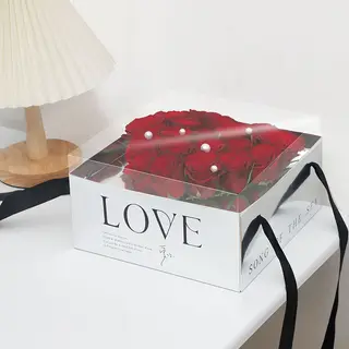 Transparent Flower Box