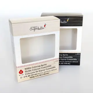 Custom Colour Mist Food Colour Spray Packing Box