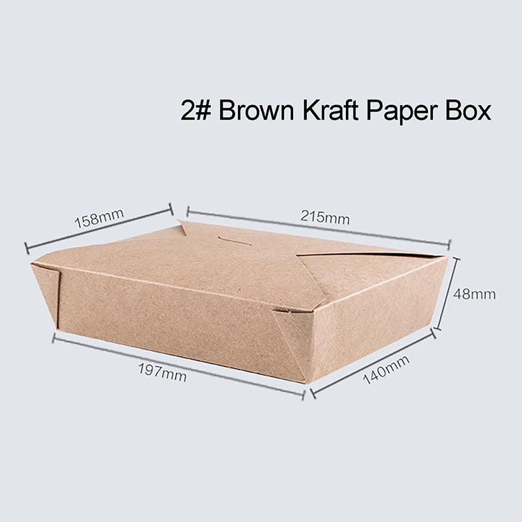 packaging takeaway food delivery paper box