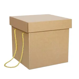Office Archive Box Storage Brown