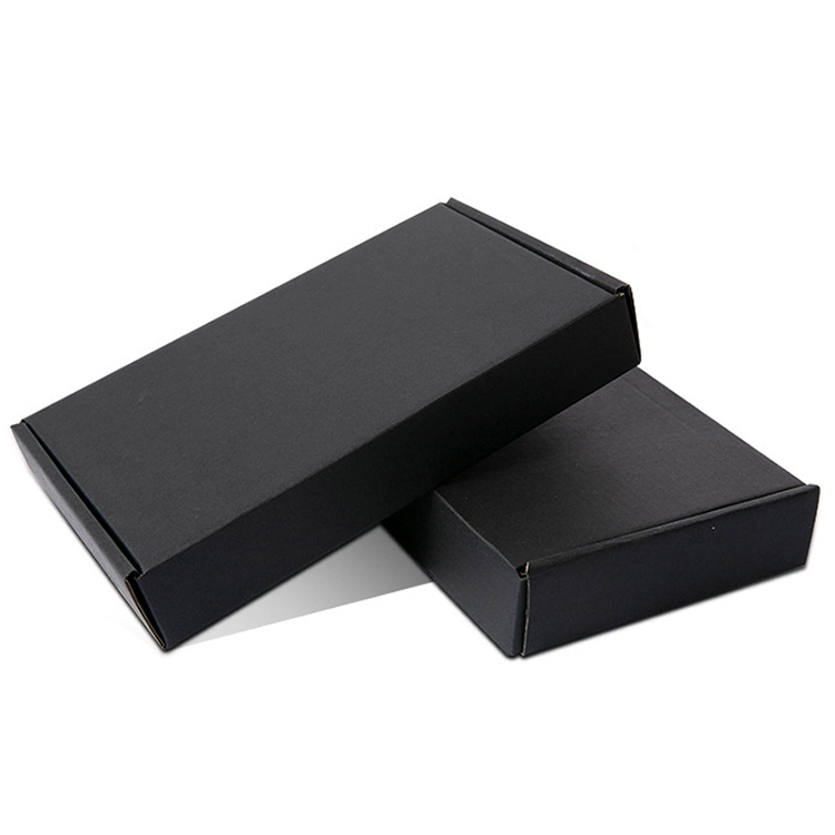 black carton box