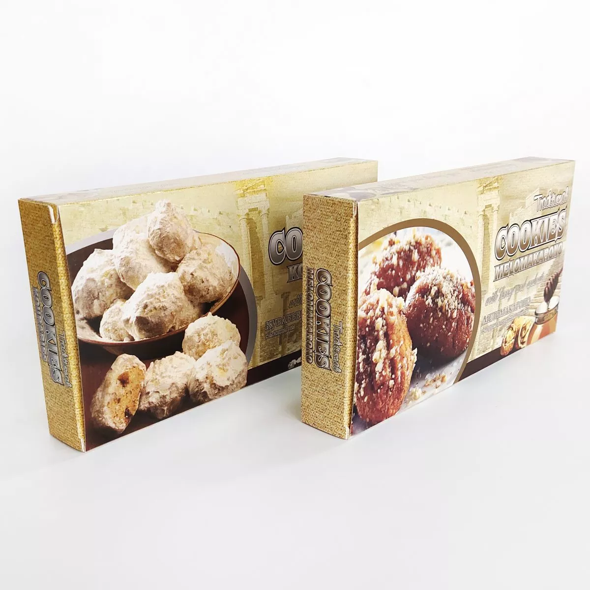 SB016 Printed Cookies and Biscuit Packaging Boxes