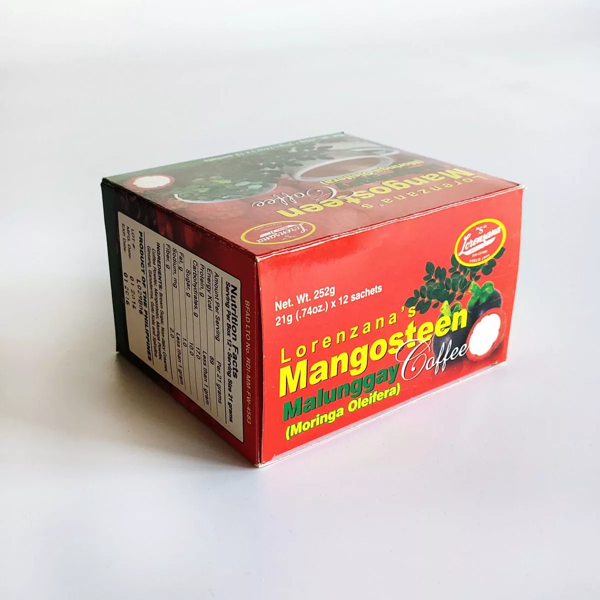 SB013 Packing Box Mangosteen Coffee Packing Boxes