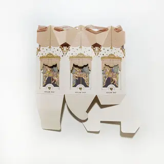 Custom Hexagon Upright Candy Boxes