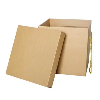 Office Archive Box Storage Brown
