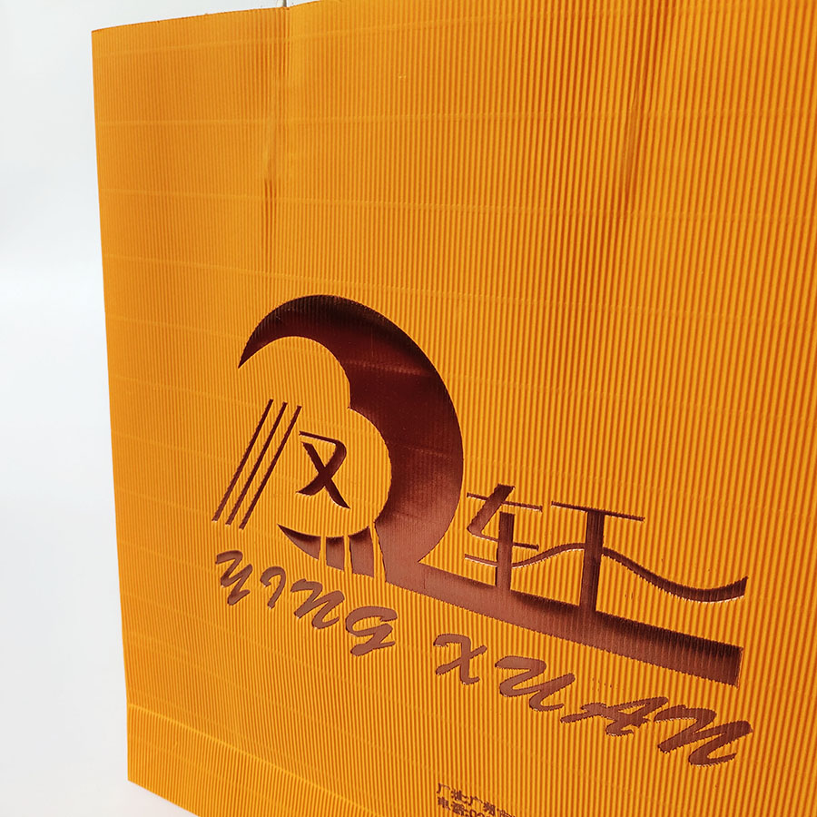 shopping bag with logo