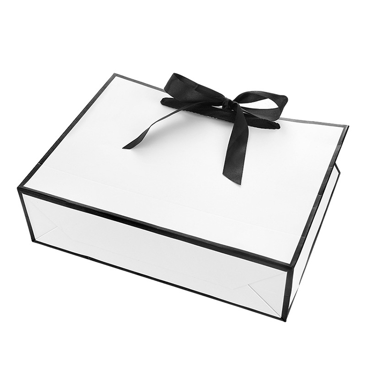 White Matt Laminated Rope Handle Paper Bags