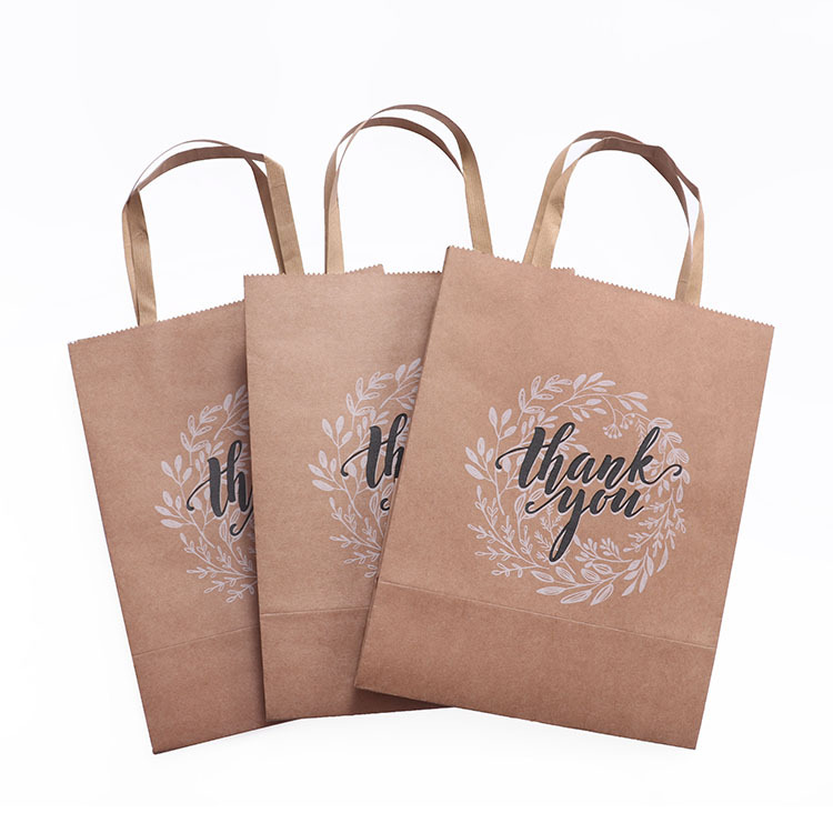 Thank You Paper Bags With Handles