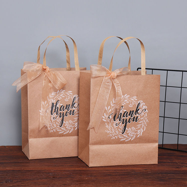 Thank You Paper Bags With Handles