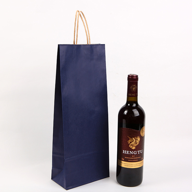 biodegradable kraft paper shopping bag
