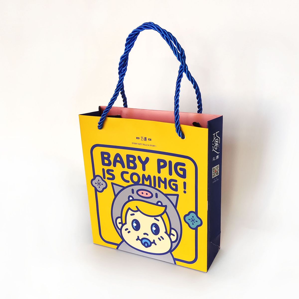 Cartoon Design Paper Gift Bag from Factory in China