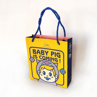 Cartoon Design Paper Gift Bag