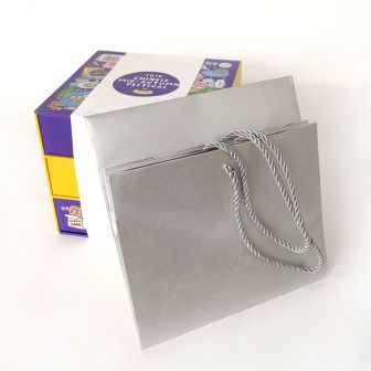 Embossing Printed Paper Shopping Bag
