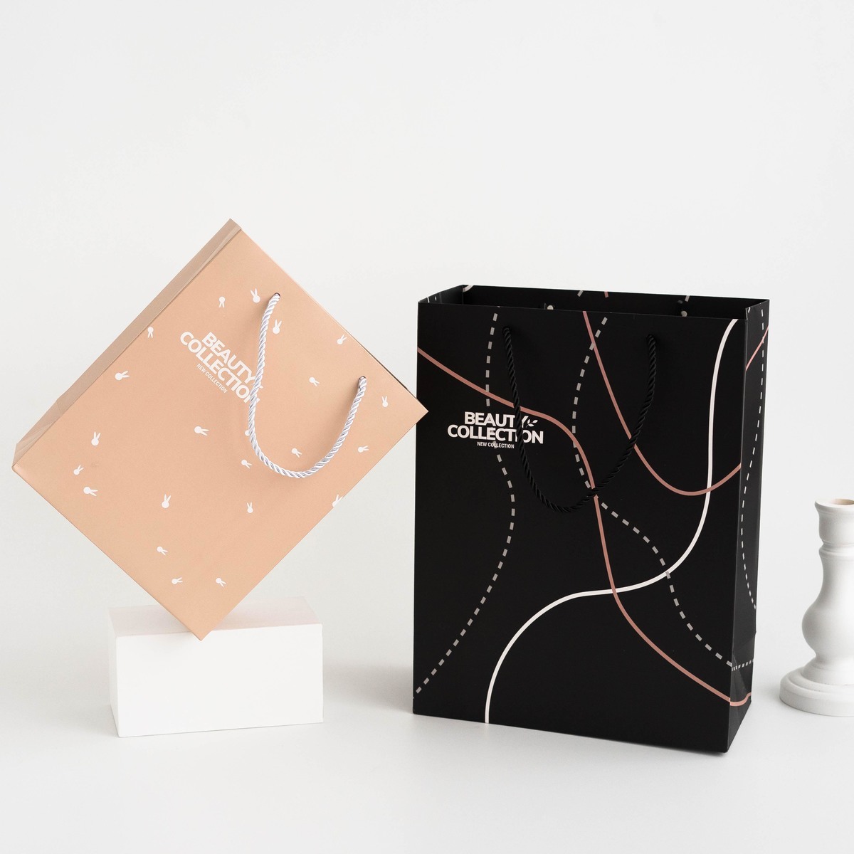 Custom Paper Bags With Handles