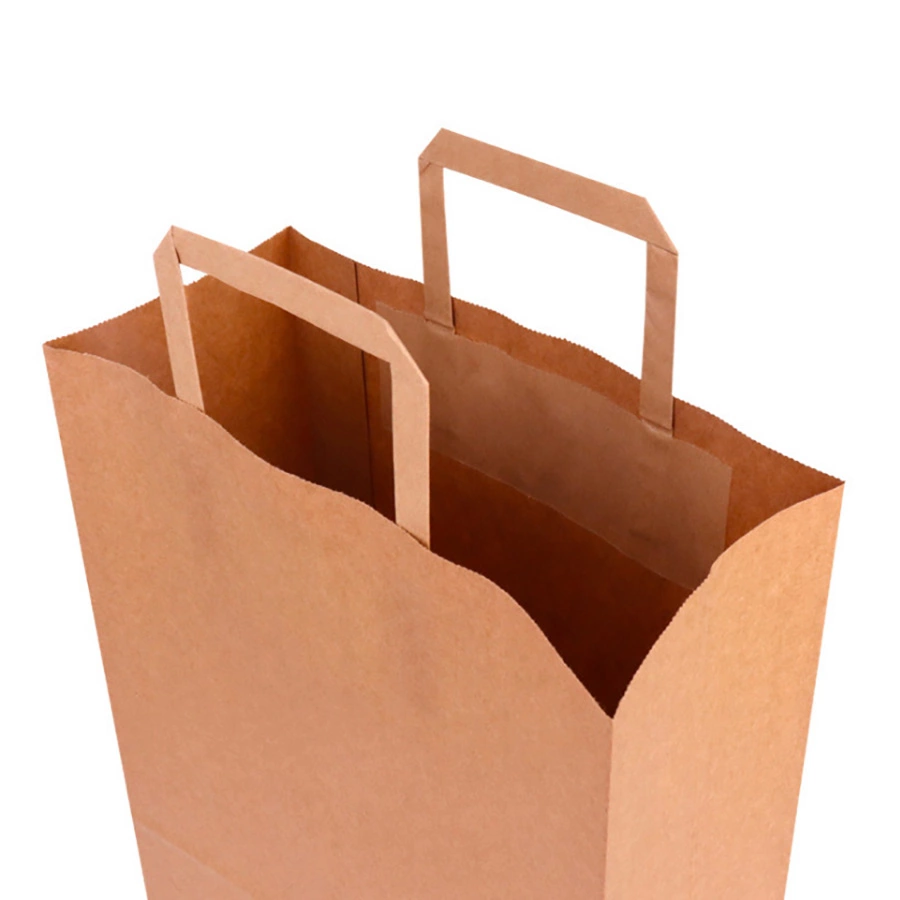 flat handle paper bags
