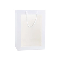 White Paper Bag With Window
