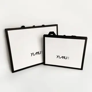 Printed Ribbon Handle Paper Gift Bags