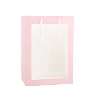 White Paper Bag With Window