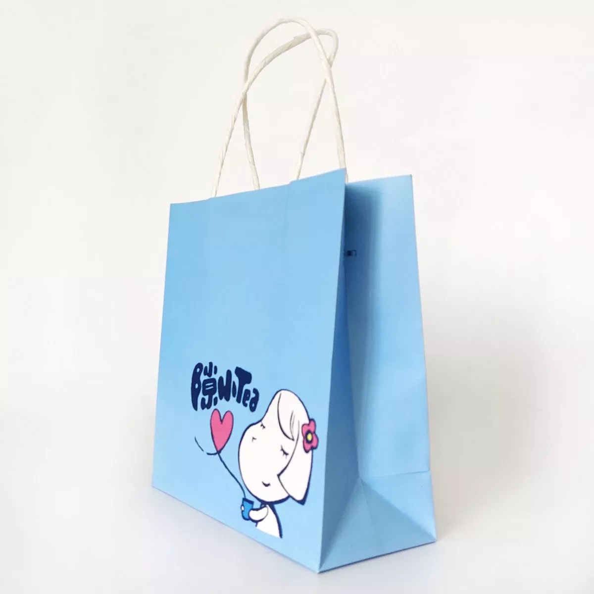 GB021 Cute Paper Shopping Bag for Tea