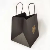 Christmas Printed Paper Gift Bag with Card
