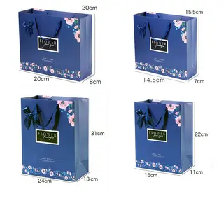 Custom Printed Gift Bags Wholesale