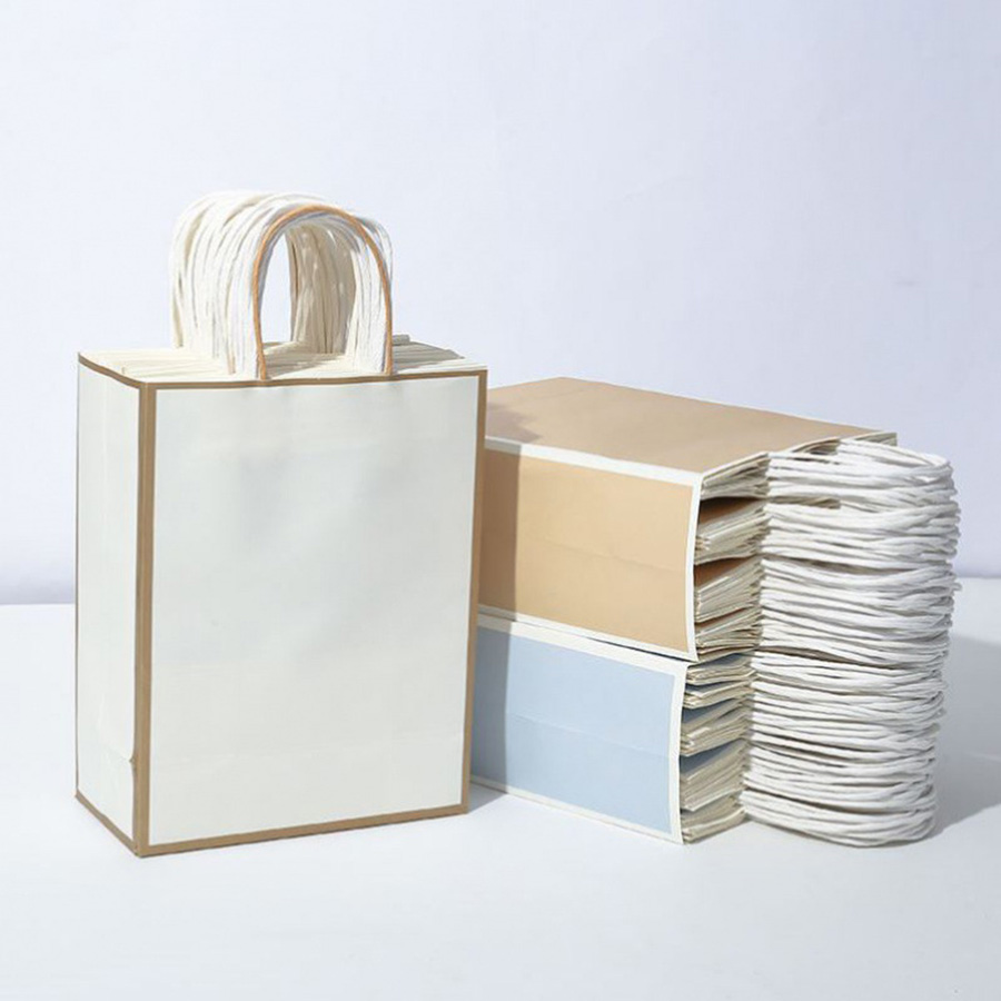 Coloured Paper Bags With Handles