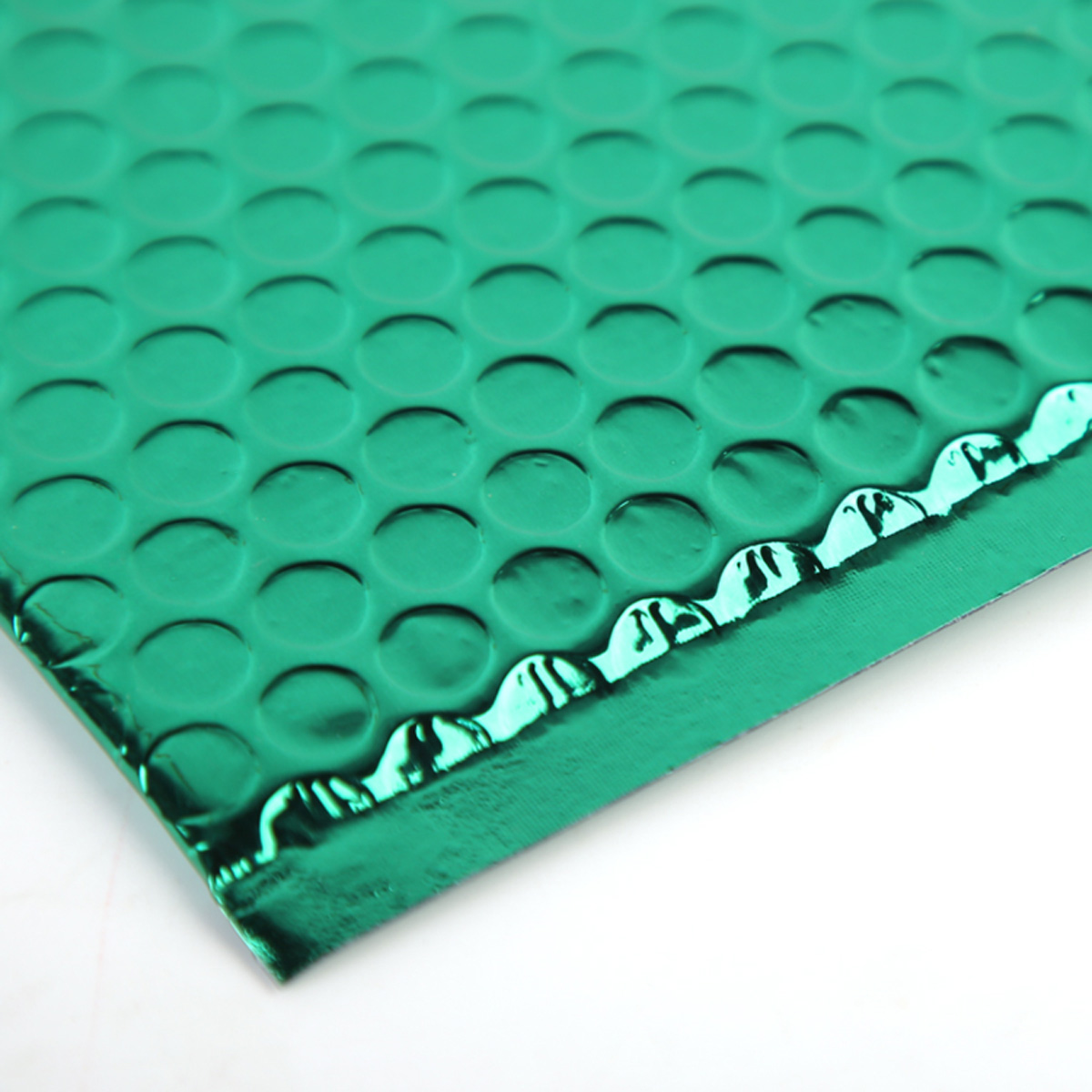 Green Padded Envelopes Glamour Bubble Mailers Peel and Seal