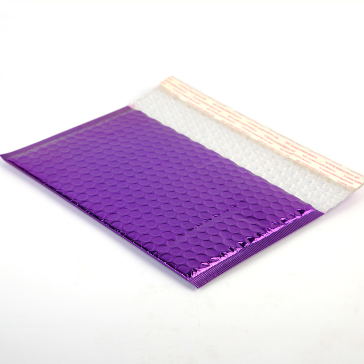 Metallic Purple Bubble Padded Mailers