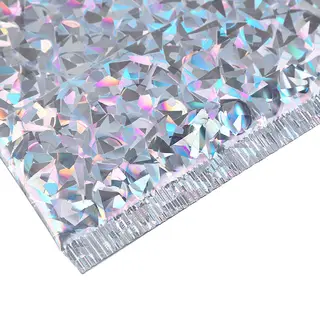 Laser Silver Packaging Shipping Bubble Mailer