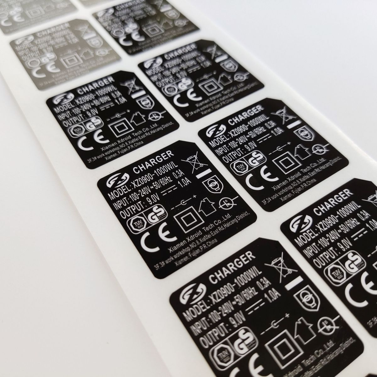 Warning Labels for Electrical Products