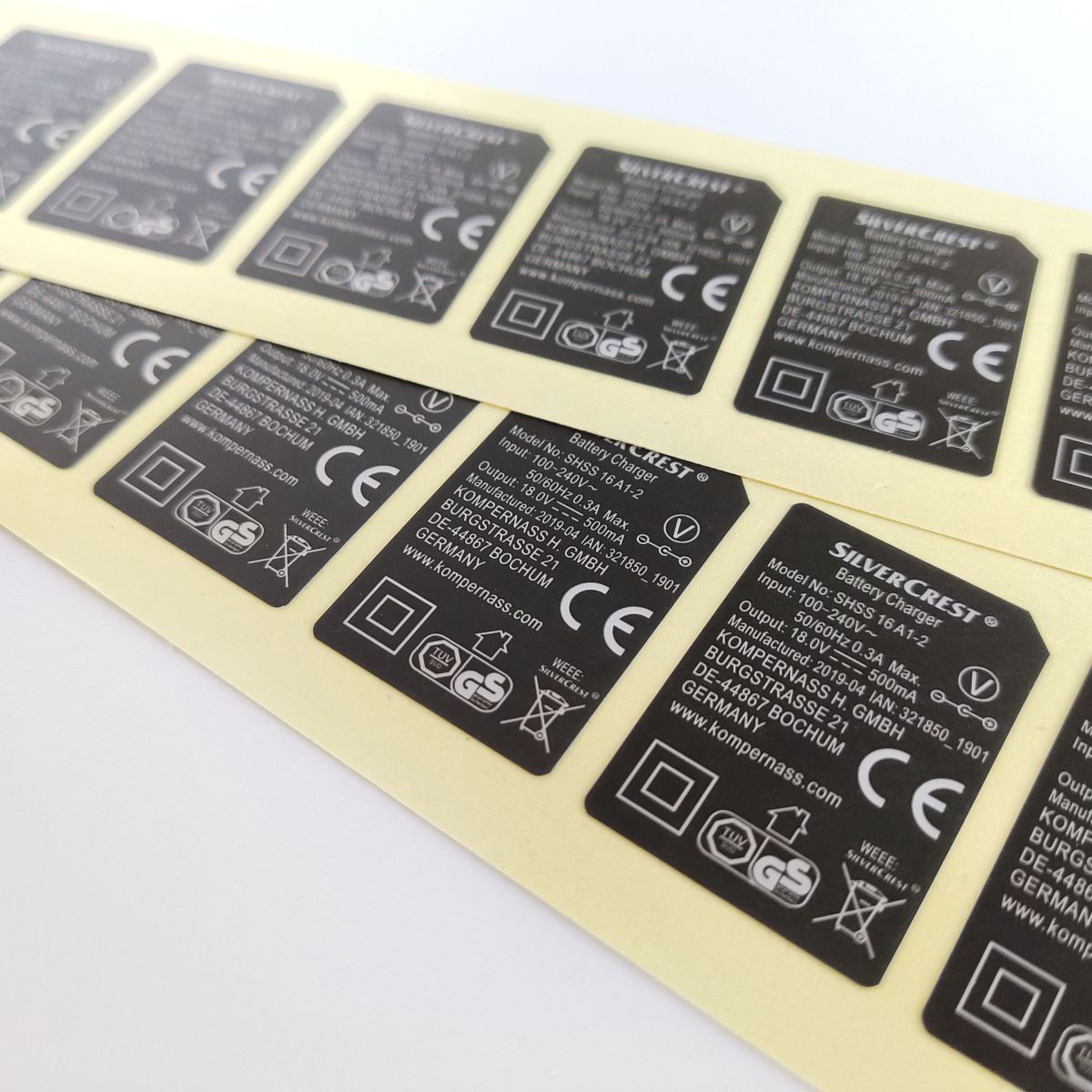 Warning Labels for Electrical Products, Manufacturer China - Bavora