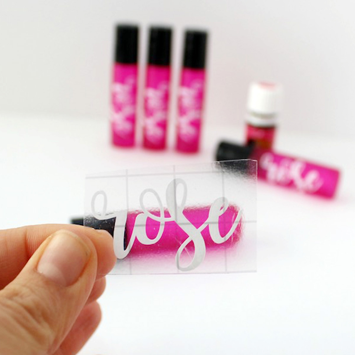 Clear Viryl Label Stickers