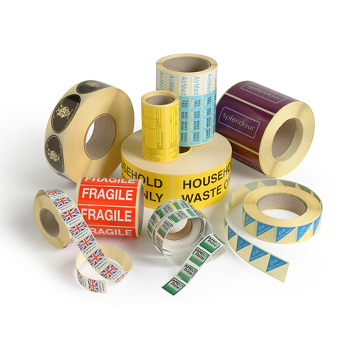 Custom Printed Viryl Label Stickers for Various Products