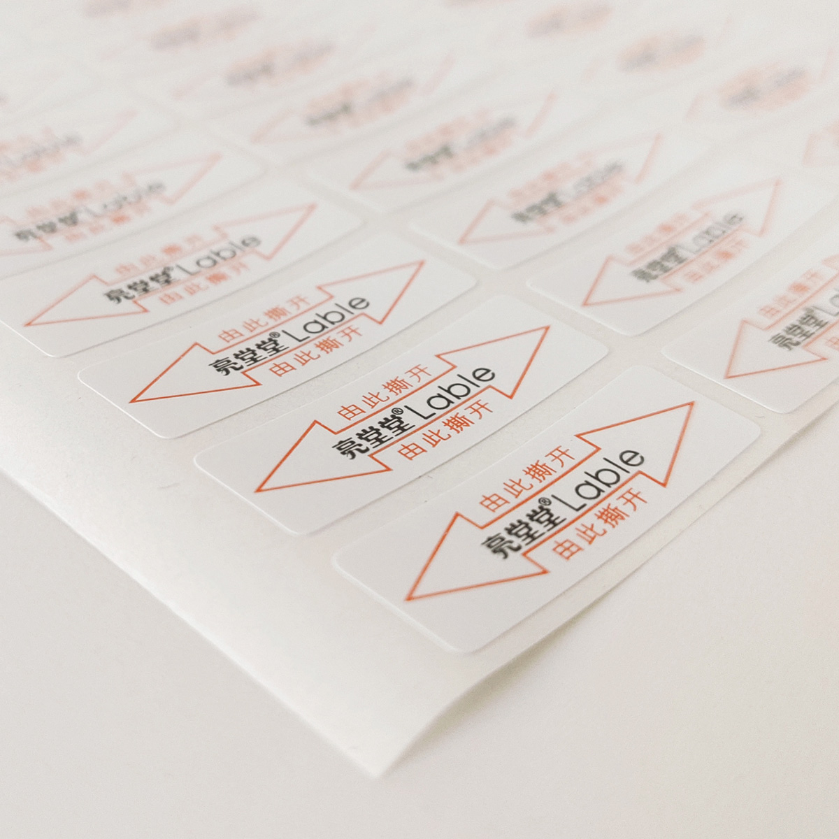 Customized Adhesive Label Stickers in Roll