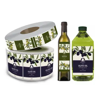 Olive Oil Bottle Labels