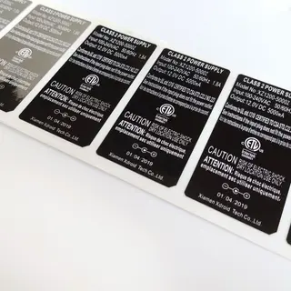 Warning Labels for Electrical Products