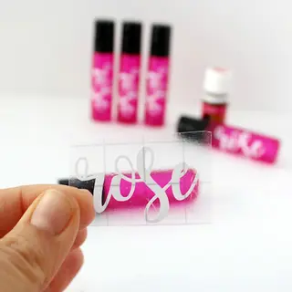 Clear Viryl Label Stickers